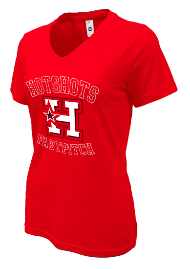 Women Soft-Tek Blend V-neck T-Shirt