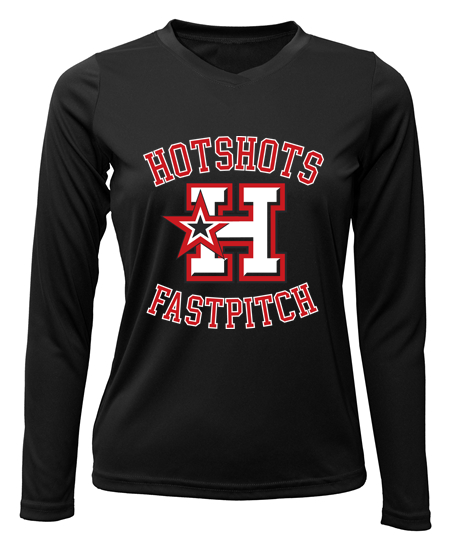 Women Xtreme-Tek Long Sleeve V-Neck Shirt