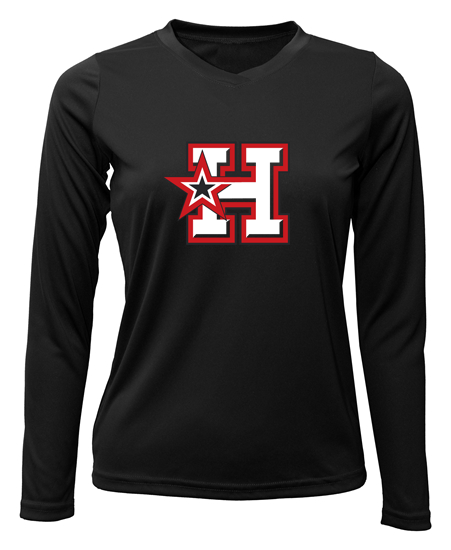 Women Xtreme-Tek Long Sleeve V-Neck Shirt