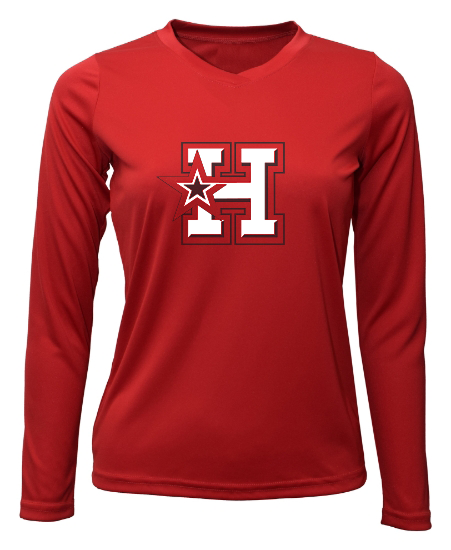 Women Xtreme-Tek Long Sleeve V-Neck Shirt