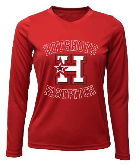 Women Xtreme-Tek Long Sleeve V-Neck Shirt