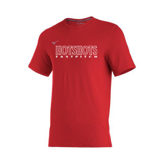 COMP DIAMOND SS CREW "HOTSHOTS FASTPITCH" Stacked Logo
