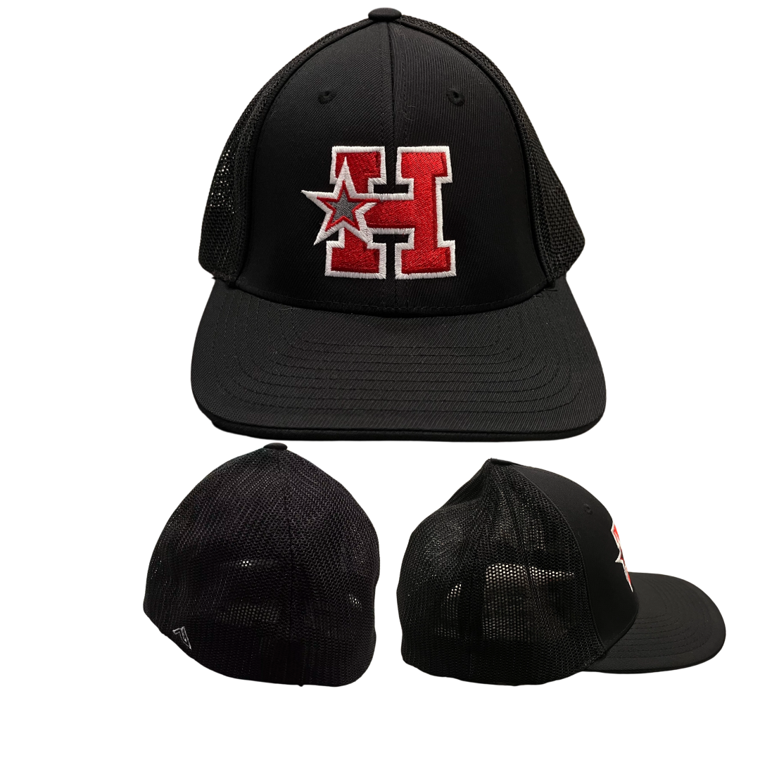 Pacific All Black Fitted Hat