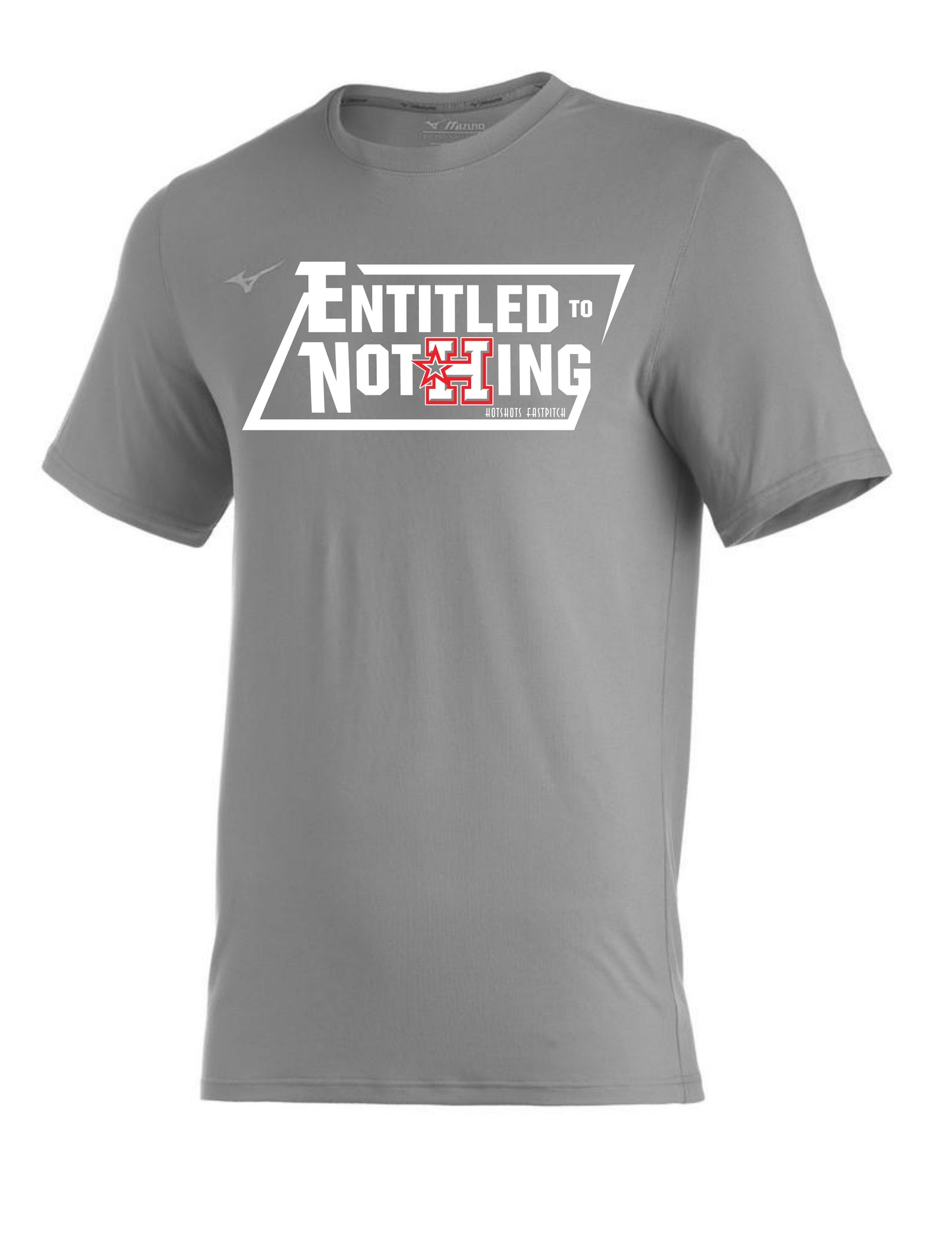 COMP DIAMOND SS CREW "Entitled to Nothing" Logo