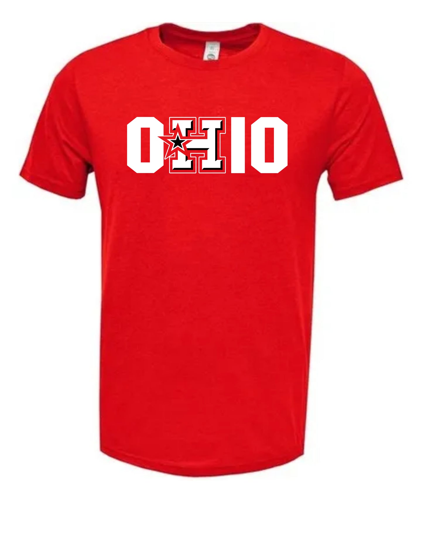 "OHIO" logo Adult Soft-Tek Blend T-Shirt