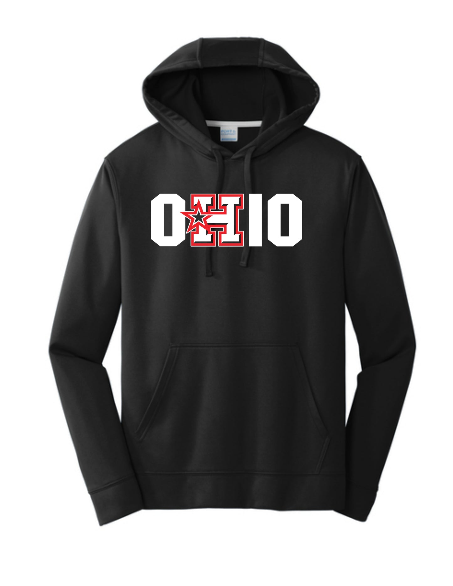 "OHIO/OHIO HSFP" logo Port & Company® Performance Fleece Pullover Hooded Sweatshirt