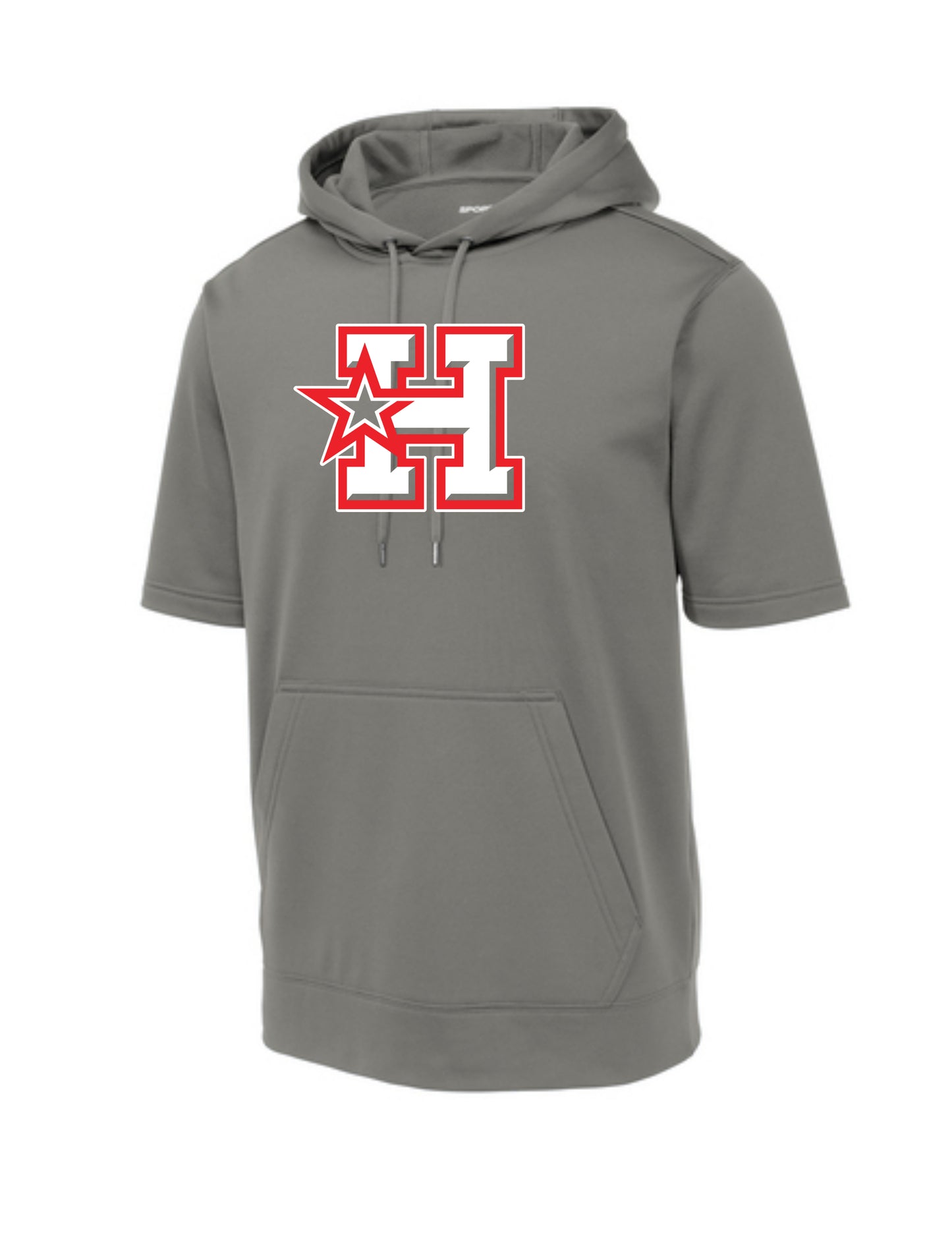 Sport-Tek ® Sport-Wick ® Fleece Short Sleeve Hooded Pullover