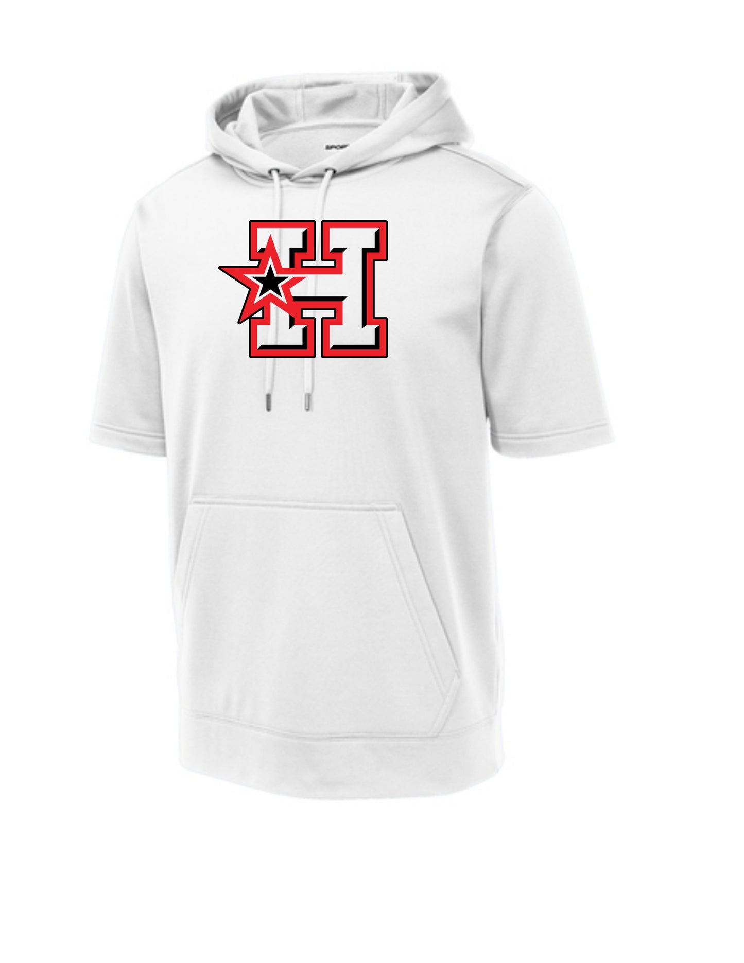 Sport-Tek ® Sport-Wick ® Fleece Short Sleeve Hooded Pullover