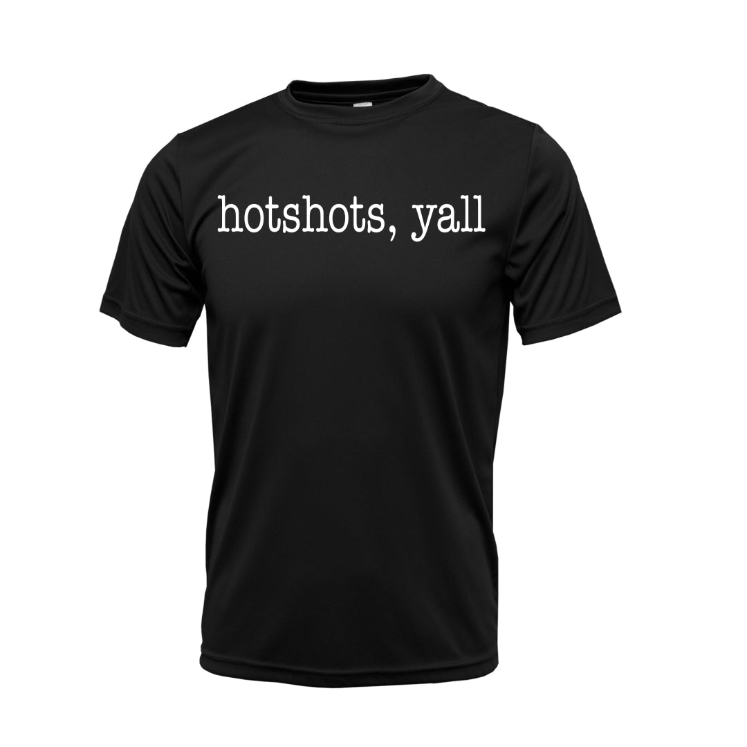 "Hotshots Yall" Adult Soft-Tek Blend T-Shirt