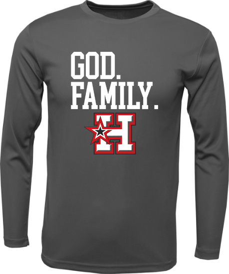 GOD.FAMILY.HOTSHOTS Unisex Xtreme-Tek Long sleeve