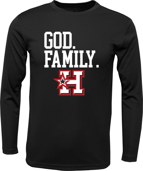 GOD.FAMILY.HOTSHOTS Unisex Xtreme-Tek Long sleeve