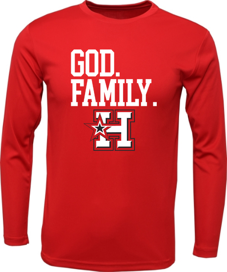 GOD.FAMILY.HOTSHOTS Unisex Xtreme-Tek Long sleeve