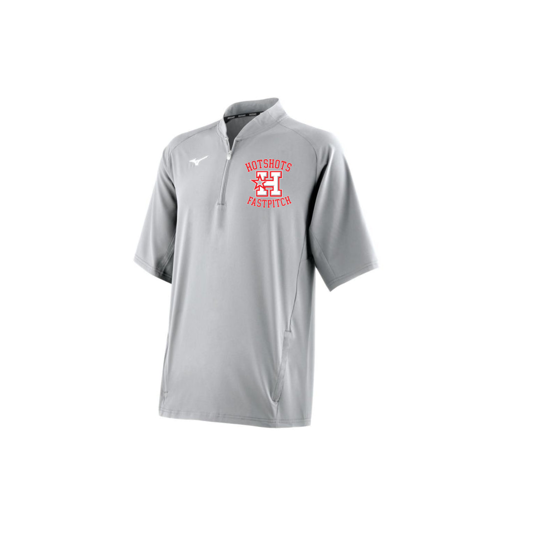 MIZUNO MEN'S SHORT SLEEVE HITTING JACKET