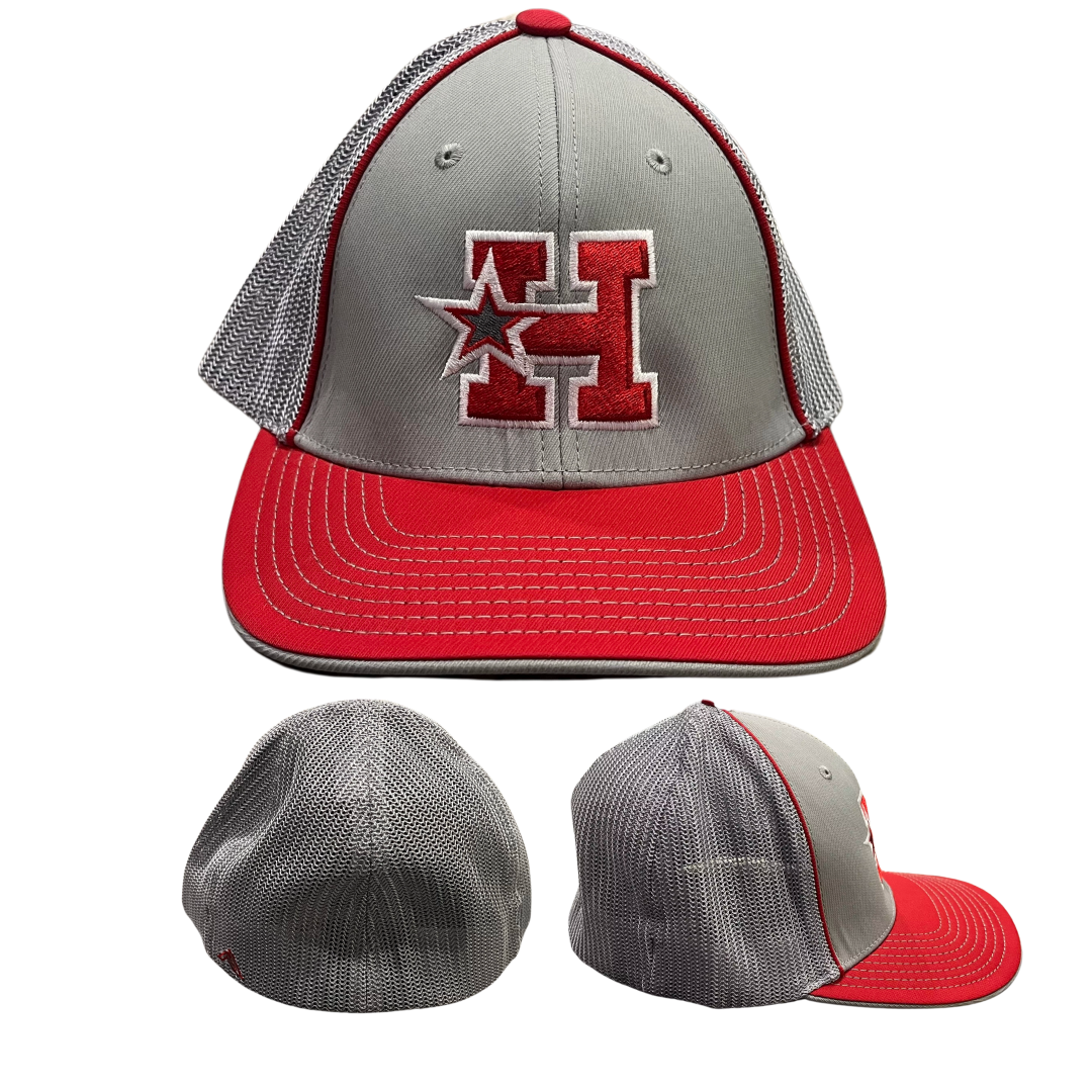 Pacific Silver Fitted Hat