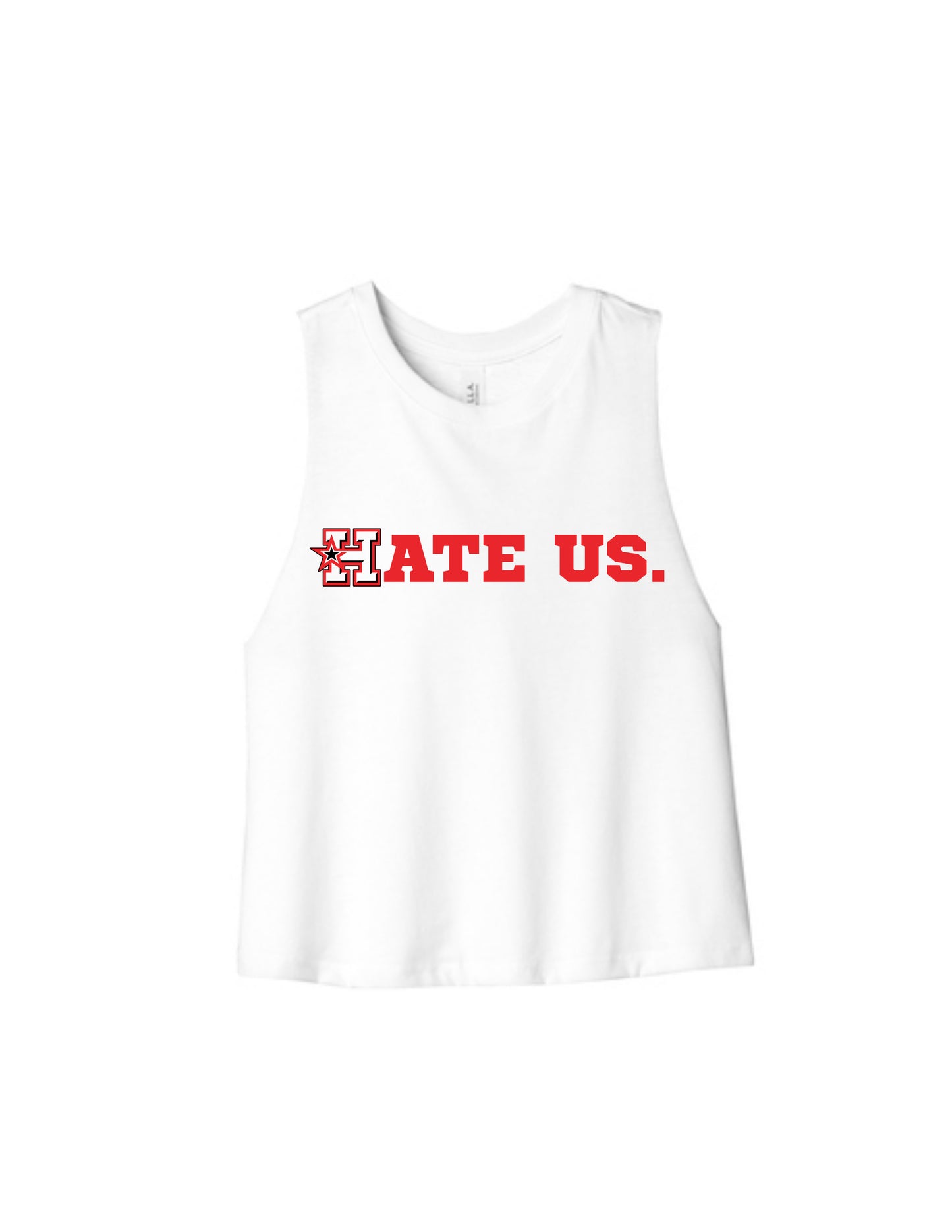 BELLA+CANVAS Women’s Racerback Cropped Tank