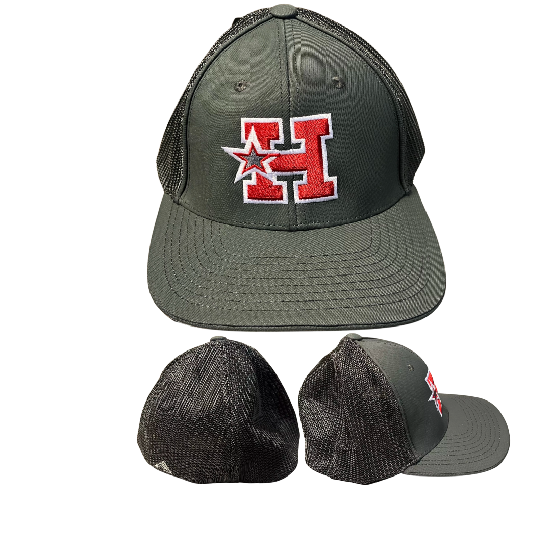 Pacific All Gray Fitted Hat – Hotshots Fastpitch Store