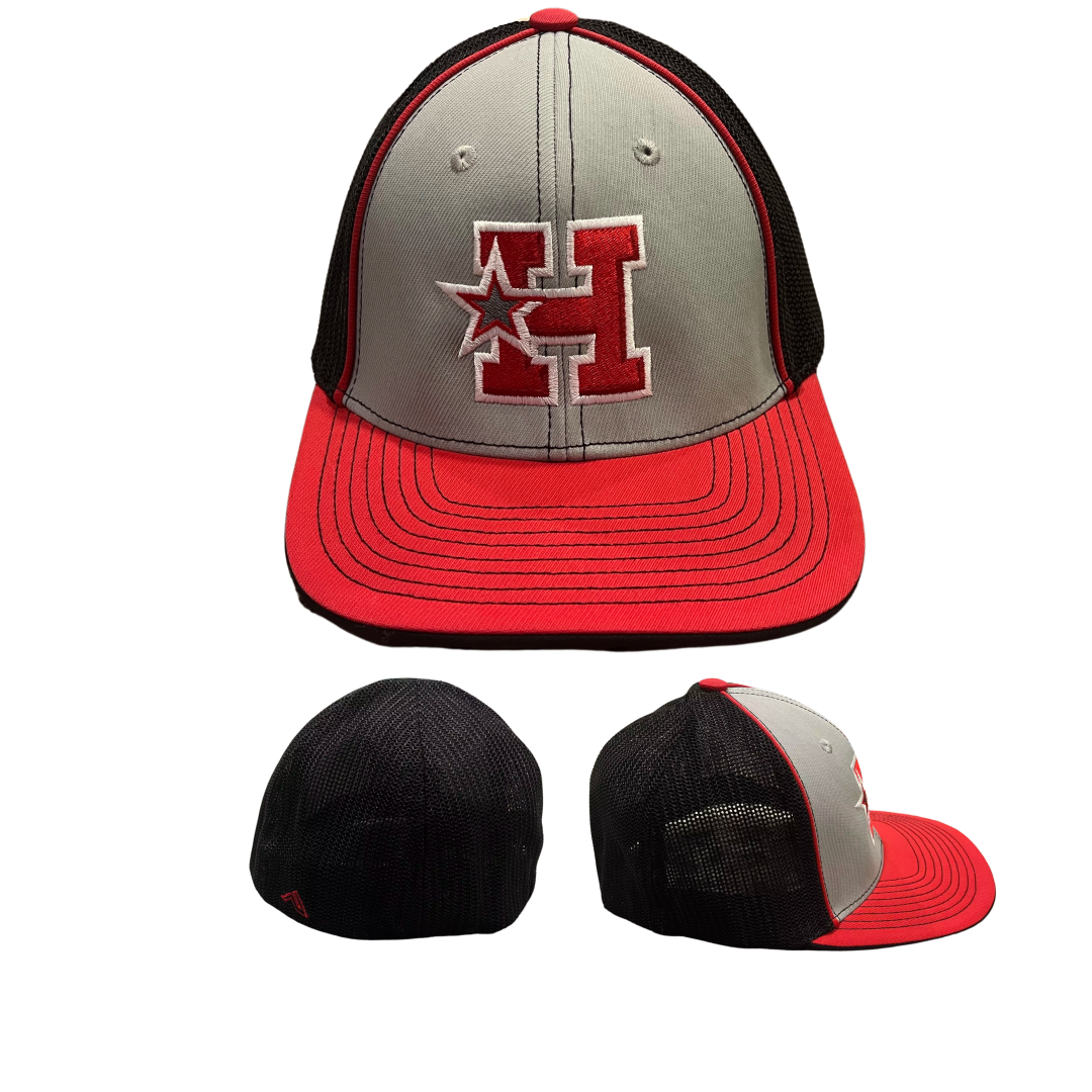 Pacific Gray/Black Fitted Hat