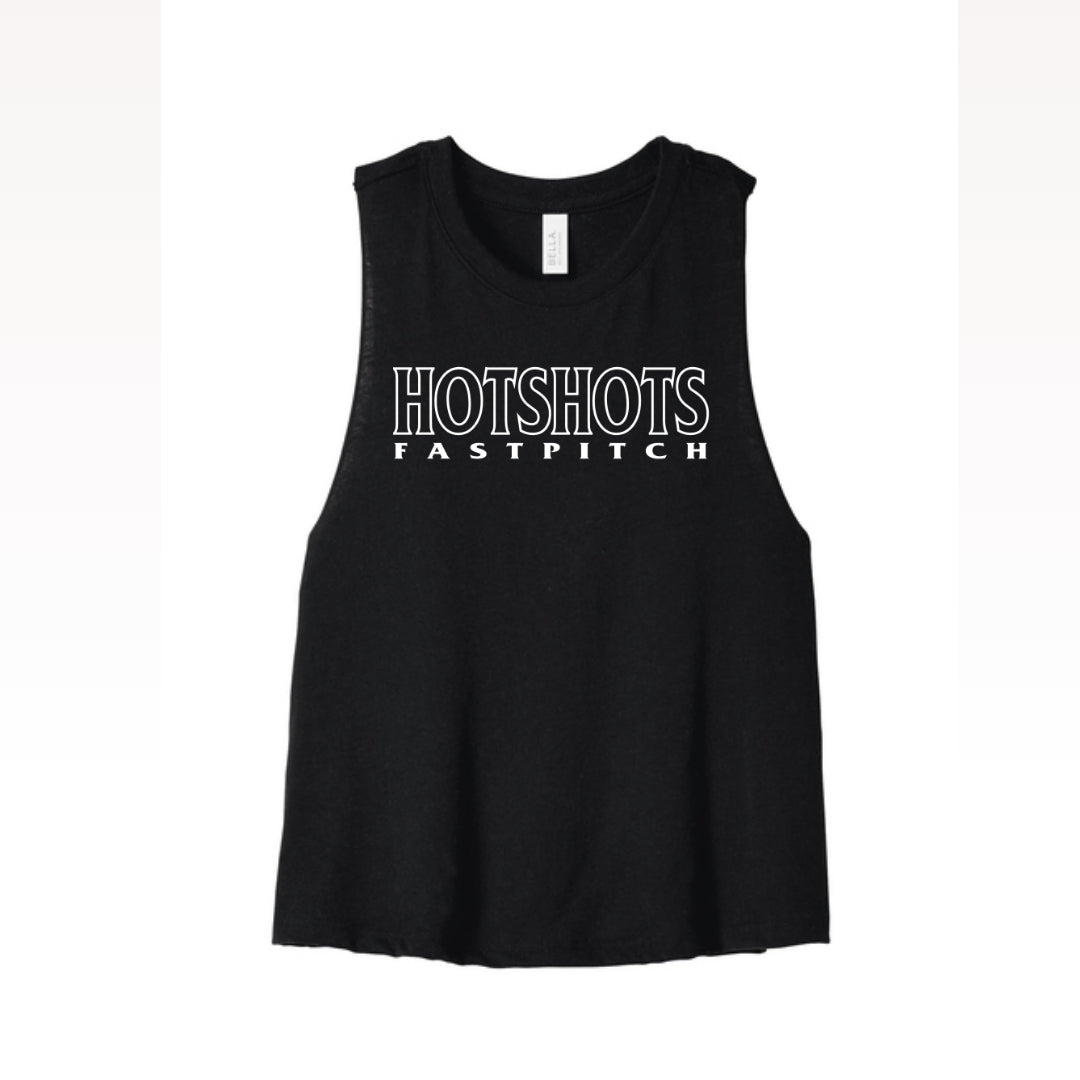 BELLA+CANVAS Women’s Racerback Cropped Tank