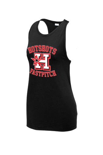 Sport-Tek Ladies PosiCharge Tri-Blend Wicking Tank