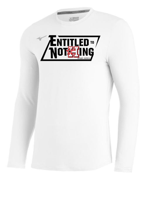 COMP DIAMOND LS CREW "Entitled to Nothing"  Logo