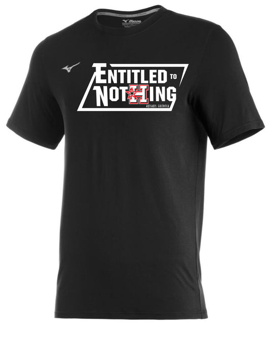 COMP DIAMOND SS CREW "Entitled to Nothing" Logo
