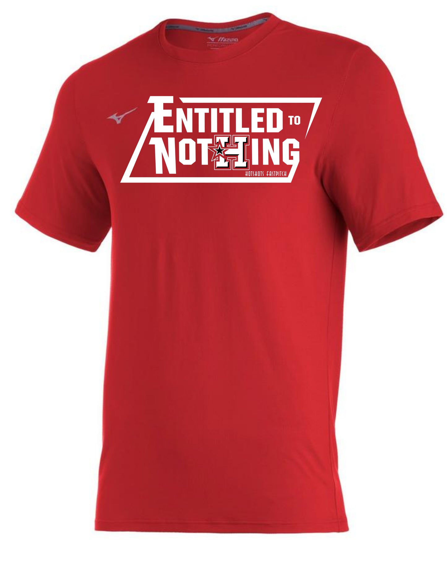 COMP DIAMOND SS CREW "Entitled to Nothing" Logo