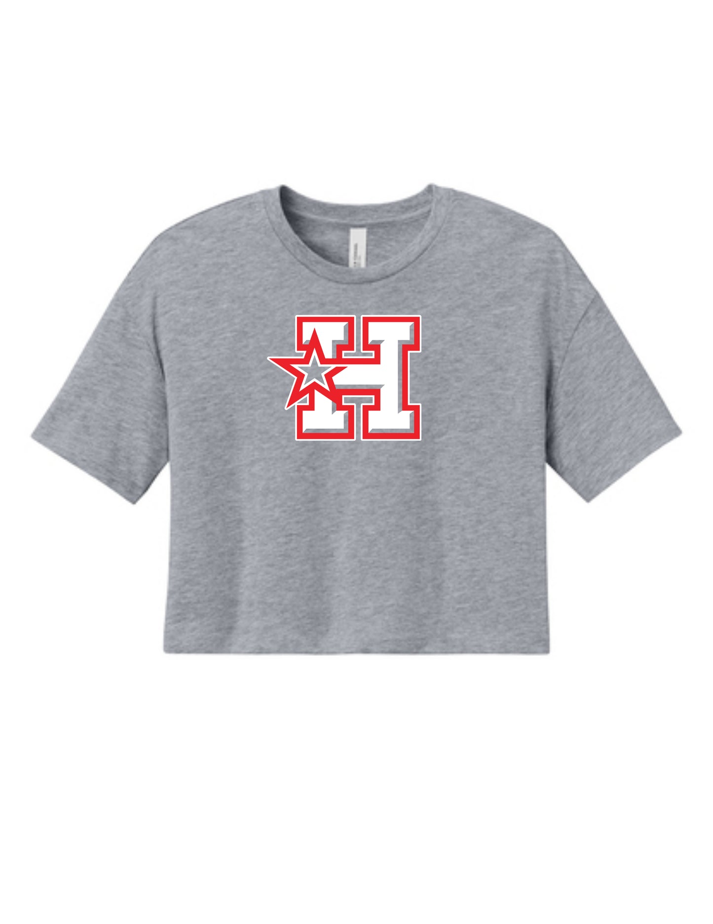 BELLA+CANVAS® Women’s Jersey Crop Tee H LOGO