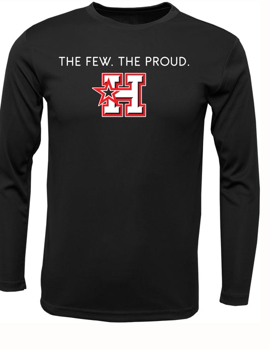 "The Few. The Proud. H" Hotshots Xtreme Tek long Sleeve dri fit