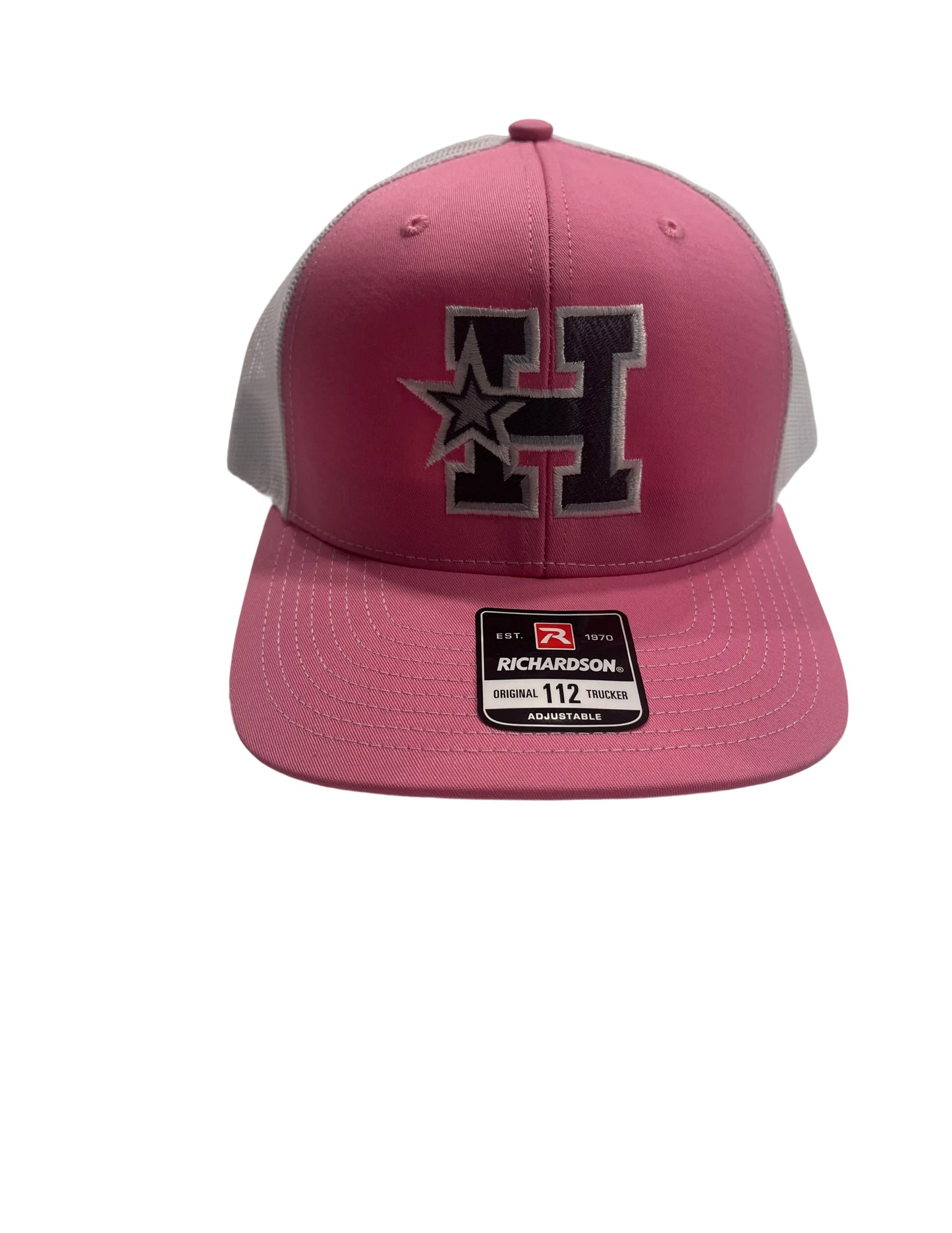 Richardson Pink/White BCA snapback