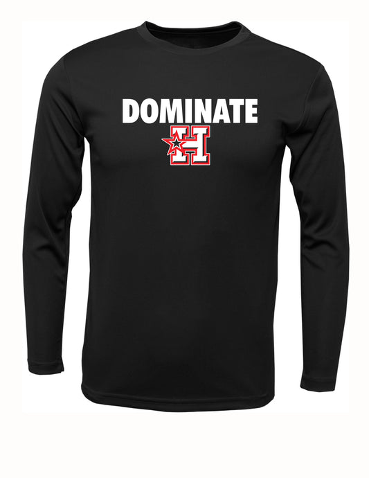 "DOMINATE" Xtreme-Tek Long Sleeve T-Shirt