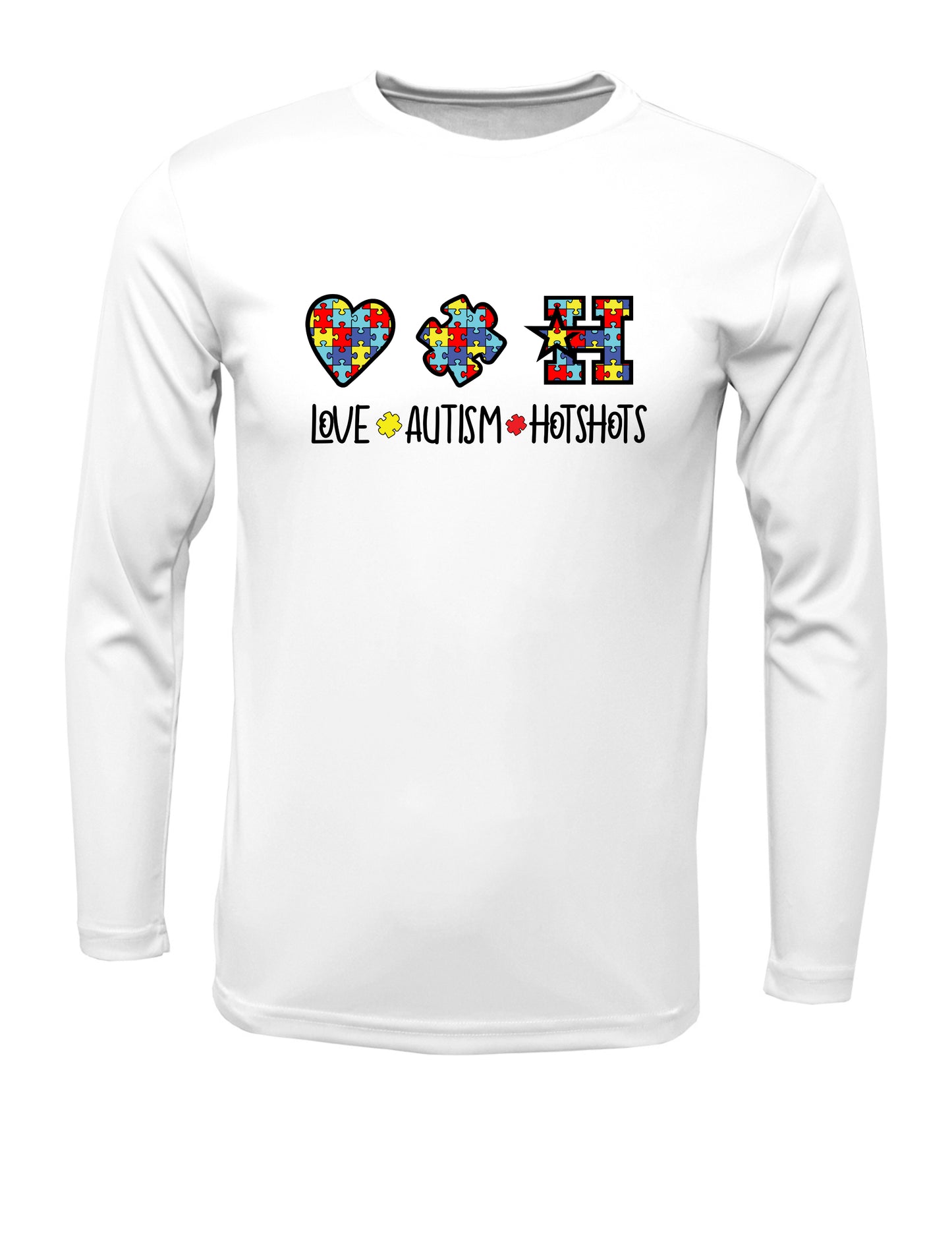 Love Autism Hotshots Xtreme Tek long sleeve