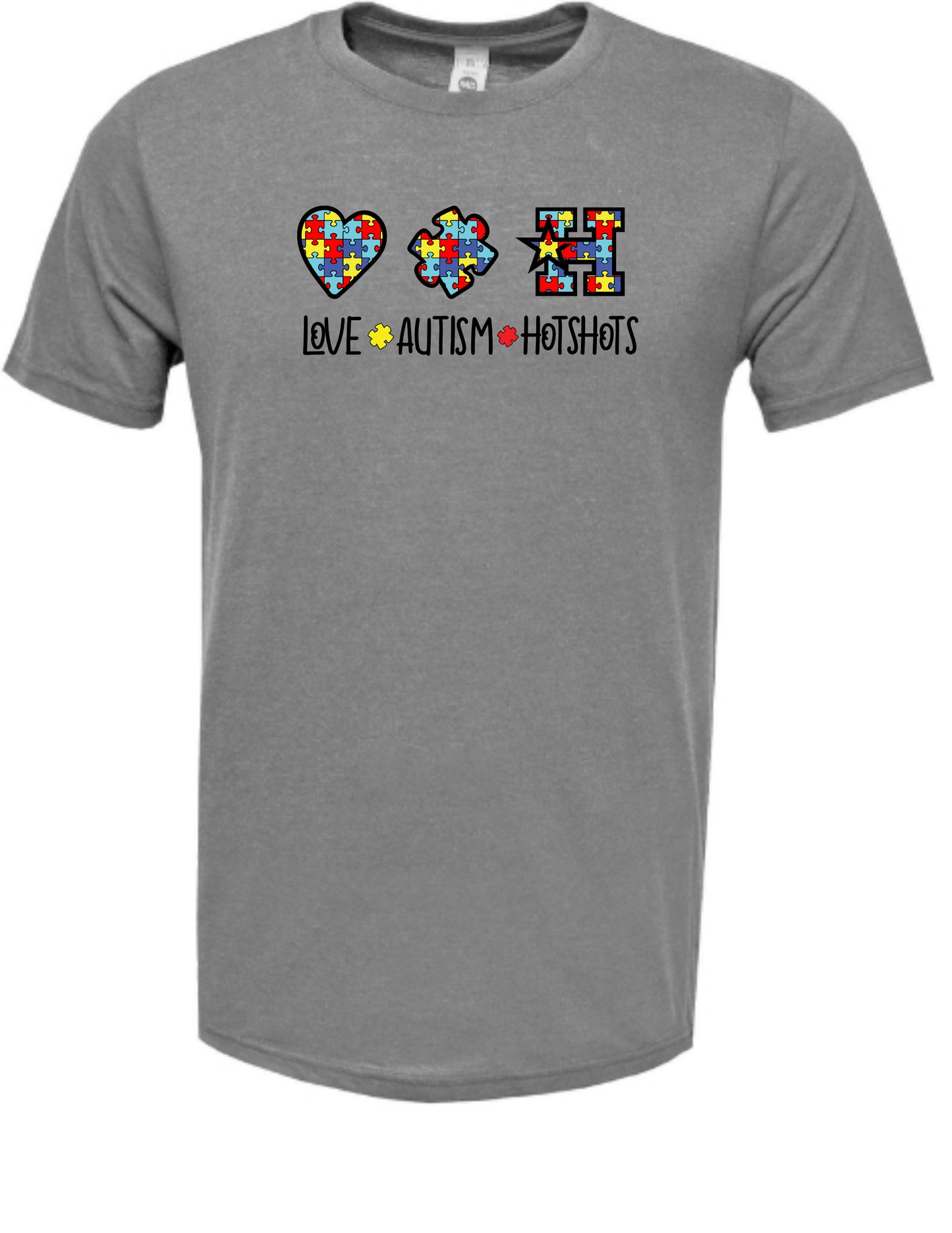 Love Autism Hotshots Soft Tek Blend SS