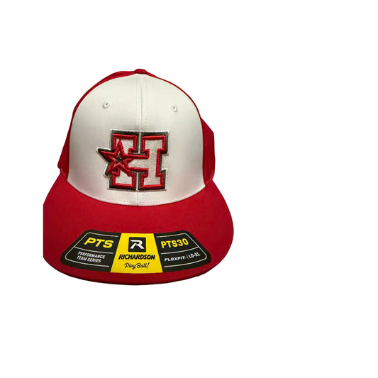 PUFF LOGO Richardson PTS30 white/red