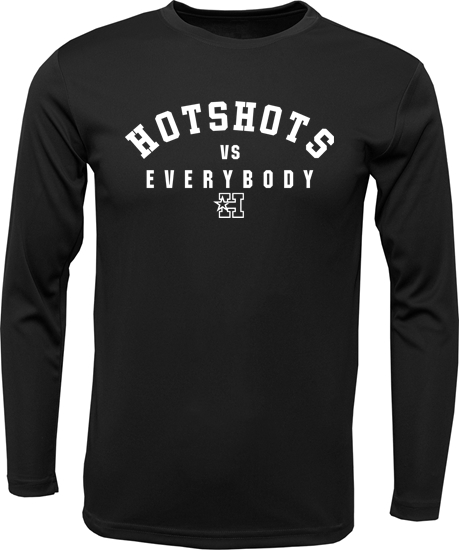 Hotshots vs everybody Unisex Xtreme-Tek Long sleeve