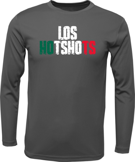 "LOS HOTSHOTS" Unisex Xtreme-Tek Long sleeve