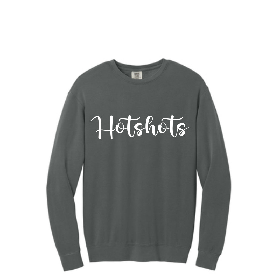 Comfort Colors® Lightweight Crewneck Sweatshirt "Script logo"