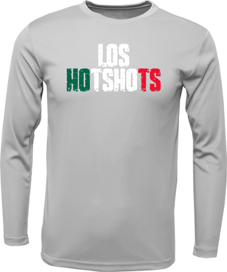 "LOS HOTSHOTS" Unisex Xtreme-Tek Long sleeve