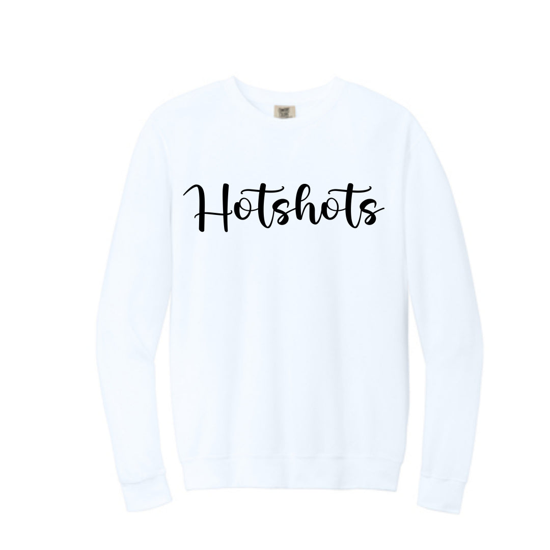 Comfort Colors® Lightweight Crewneck Sweatshirt "Script logo"