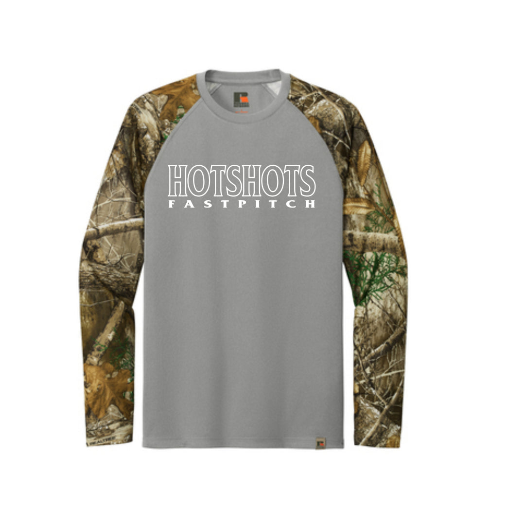 Russell Outdoors™ Realtree® Colorblock Performance Long Sleeve Tee