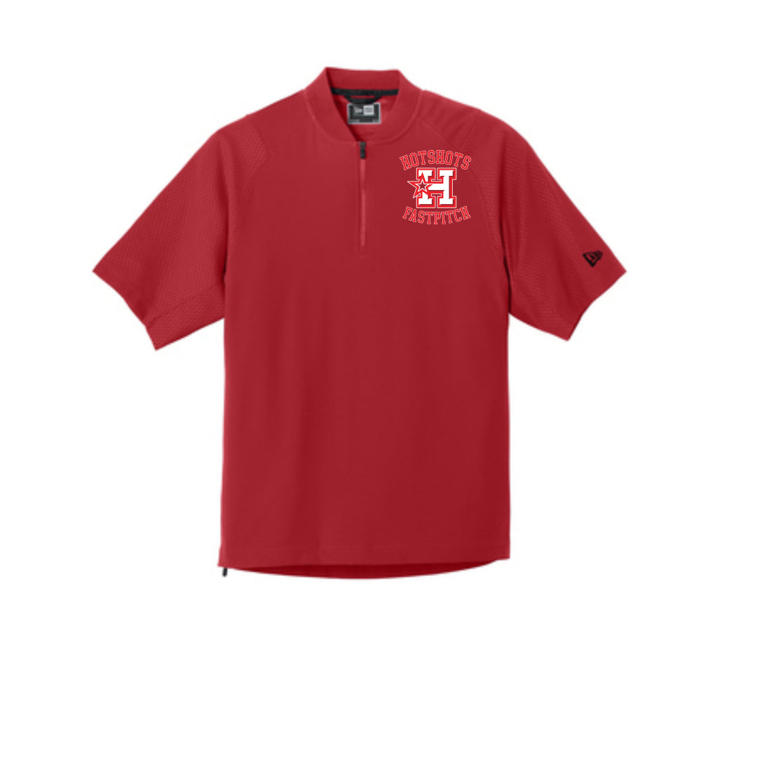 New Era® Cage Short Sleeve 1/4-Zip Jacket