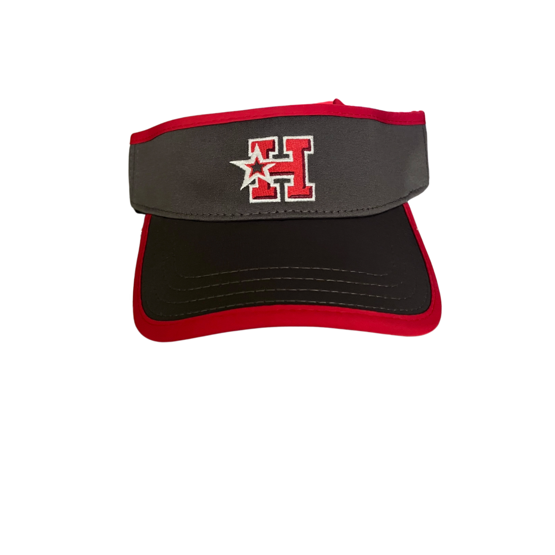 Puka Gray/Red Visor