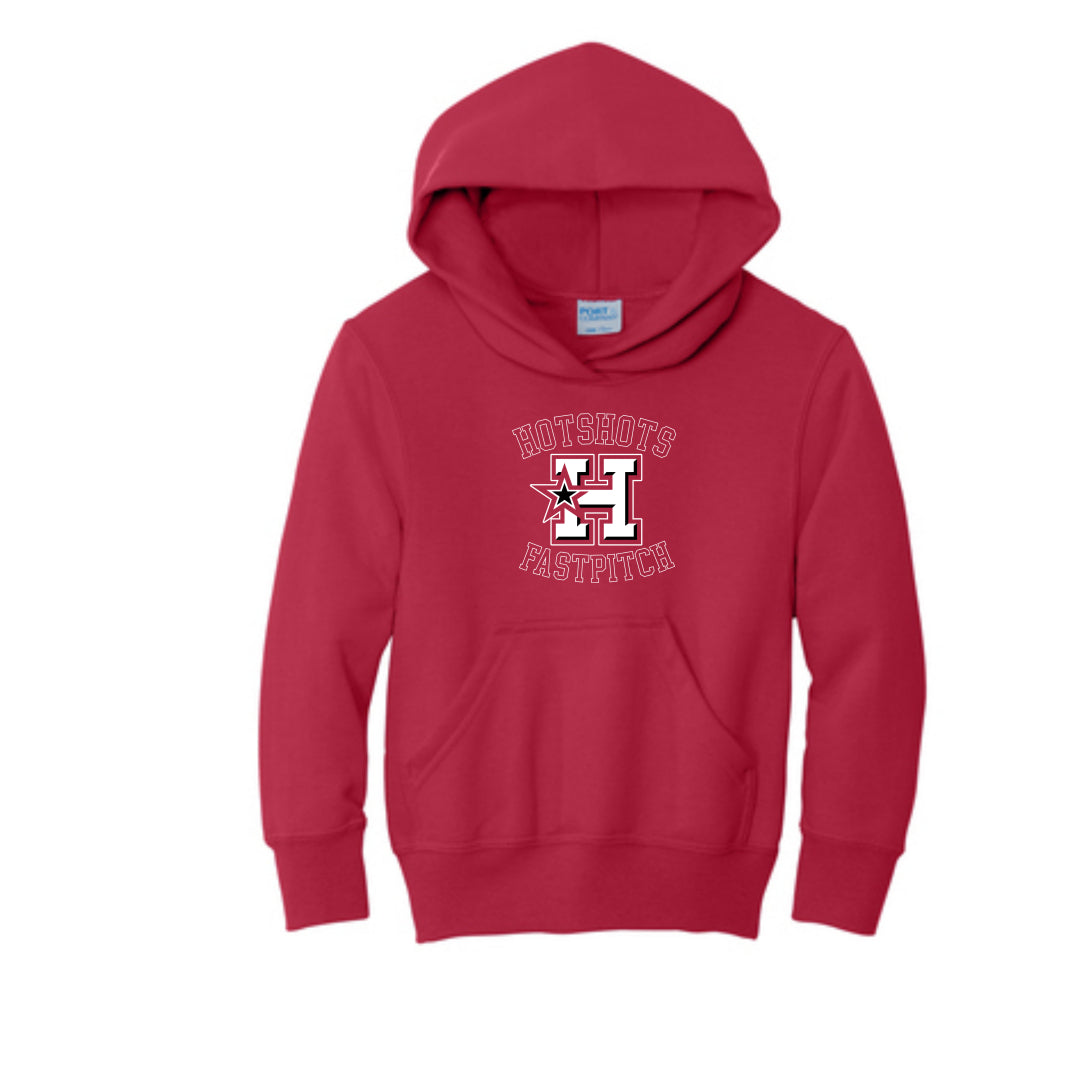 Port & Company® Youth Core Fleece Pullover Hooded Sweatshirt